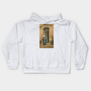 Morning Promenade by Julius LeBlanc Stewart Kids Hoodie